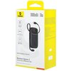 Powerbank BASEUS Qpow 2 10000mAh 30W Czarny + Kable USB-C Typ ładowania Power Delivery 3.0
