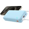 Powerbank BASEUS Airpow 20000mAh 20W Niebieski Prąd wyjściowy [A] 2