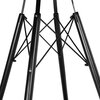 Stolik kawowy EHOKERY Paris Black DTW 80 cm Marmur Biały Rozkładany Nie