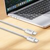 Kabel USB-C - USB-C TECH-PROTECT UltraBoost Lite PD60W/3A 2 m Szary Typ USB-C - USB-C