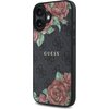 Etui GUESS 4G Flowers Print MagSafe do Apple iPhone 16 Czarny Model telefonu iPhone 16