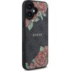 Etui GUESS 4G Flowers Print MagSafe do Apple iPhone 16 Czarny Kompatybilność Apple iPhone 16
