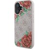 Etui GUESS 4G Flowers Print MagSafe do Apple iPhone 16 Różowy Model telefonu iPhone 16