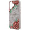 Etui GUESS 4G Flowers Print MagSafe do Apple iPhone 16 Różowy Typ Etui magnetyczne