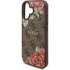 Etui GUESS 4G Flowers Print MagSafe do Apple iPhone 16 Brązowy Typ Etui magnetyczne