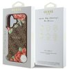 Etui GUESS 4G Flowers Print MagSafe do Apple iPhone 16 Brązowy Marka telefonu Apple