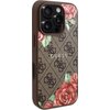 Etui GUESS 4G Flowers Print MagSafe do Apple iPhone 16 Pro Max Brązowy Kompatybilność Apple iPhone 16 Pro Max