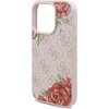 Etui GUESS 4G Flowers Print MagSafe do Apple iPhone 16 Pro Max Różowy Typ Etui magnetyczne