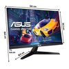 Monitor ASUS Eye Care VY249HGR 23.8" 1920x1080px IPS 120Hz 1 ms [MPRT] Częstotliwość odświeżania obrazu [Hz] 120