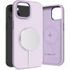 Etui TECH-PROTECT Silicone Pure MagSafe do Apple iPhone 15 Jasno-fioletowy