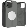 Etui TECH-PROTECT Silicone Pure MagSafe do Apple iPhone 15 Ciemno-szary