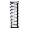 Szafka GOCKOWIAK Lea Zebra (172 x 57 x 29) Szaro-biały Materiał wykonania Tekstylina