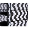 Szafka GOCKOWIAK Lea Zebra (172 x 57 x 29) Szaro-biały Typ konstrukcji Składana