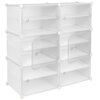 Szafka modułowa GOCKOWIAK Petra (94.5 x 88 x 32 cm) Biały Materiał ABS