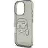 Etui KARL LAGERFELD IML Rhinestones Karl Head do Apple iPhone 16 Pro Max Czarny Typ Etui nakładka