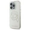 Etui KARL LAGERFELD IML Rhinestones Karl Head do Apple iPhone 16 Pro Max Przezroczysty Model telefonu iPhone 16 Pro Max