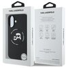 Etui KARL LAGERFELD Silicone Karl&Choupette Heads MagSafe do Apple iPhone 16 Czarny Marka telefonu Apple