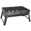 Grill węglowy GOCKOWIAK Tulin 43 x 30 cm Kształt rusztu głównego Prostokątny