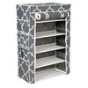 Szafka tekstylna GOCKOWIAK Mona Maroko (90 x 60 x 30) Szaro-biały Materiał wykonania Metal