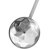 Zegar ścienny GOCKOWIAK Cristal Moon 50 cm Materiał wykonania Aluminium