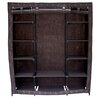 Szafa tekstylna GOCKOWIAK Kaja Maxi Vitto (175 x 150 x 45 cm) Brązowy Materiał wykonania Metal