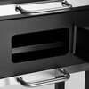 Grill węglowy GOCKOWIAK Carbon 109 x 33 cm Materiał wykonania rusztu Stal chromowana