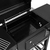 Grill węglowy GOCKOWIAK Carbon 109 x 33 cm Półki boczne Tak