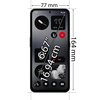 Smartfon CMF Phone 1 5G 8/128GB 6.67" 120Hz Czarny Aparat Tylny 50 Mpx + 2 Mpx, Przedni 16 Mpx