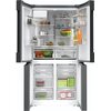 Lodówka BOSCH KFI96AXEA MD Side by Side No Frost 183cm Czarna Kostkarka Podajnik wody Pojemność [l] 375 chłodziarka + 199 zamrażarka