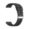 Pasek BELINE Grid Texture Silicone do Watch (22mm) Czarny Materiał Silikon