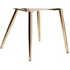 Krzesło EHOKERY Cofton Gold Velvet Beżowy Szerokość [cm] 60
