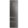 Lodówka HAIER HTW7620DNMP No Frost 205cm Ciemny Inox Bezszronowa (No Frost) Pełny No Frost
