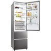 Lodówka HAIER HTW7620DNMP No Frost 205cm Ciemny Inox Pojemność [l] 289 chłodziarka + 125 zamrażarka