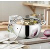 Garnek MAESTRO MR-3515-22 22 cm Przeznaczenie Kuchnie ceramiczne