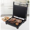 Grill elektryczny MAESTRO MR-718 Funkcje dodatkowe Otwierana pokrywa do 180°  umożliwia grillowanie na podwójnej powierzchni