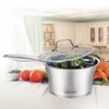 Rondel z pokrywką MAESTRO MR-3505-16S 16 cm Rodzaj Rondel z pokrywką