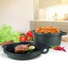 Garnek z patelnią MAESTRO MR-4124 24 cm Rodzaj Garnek aluminiowy