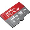 Karta pamięci SANDISK Ultra Plus microSDXC 64GB + Adapter Adapter w zestawie Tak
