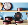 Zestaw Patelni TEFAL Ingenio Simply Cook (3 elementy) Powłoka zewnętrzna Stal nierdzewna
