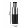 Butelka termiczna TEFAL Bludrop N3111110 700 ml Srebrno-czarny Dla dzieci Nie