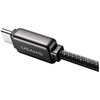 Kabel USB Typ-C - Lightning USAMS SJ743 1.2 m Czarny Rodzaj Kabel