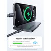 Powerbank indukcyjny USAMS US-CD231 5000 mAh 20W Szary Diody LED Tak