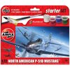 Samolot AIRFIX Starter Set North American P-51D Mustang A55013