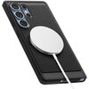 Etui SPIGEN Rugged Armor Mag MagSafe do Samsung Galaxy S25 Ultra Czarny mat Typ Etui magnetyczne