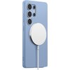 Etui SPIGEN Silicone Fit Mag MagSafe do Samsung Galaxy S25 Ultra Niebieski Etui wodoszczelne Nie