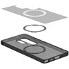 Etui SPIGEN Ultra Hybrid Mag MagSafe do Samsung Galaxy S25 Ultra Czarny Materiał Poliwęglan