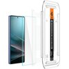 Szkło hartowane SPIGEN Glas.TR EZ Fit 2-Pack do Samsung Galaxy S25 Ultra Cechy dodatkowe Oleofobowa powłoka
