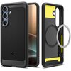 Etui SPIGEN Rugged Armor Mag MagSafe do Samsung Galaxy S25+ Czarny mat Ulica i numer budynku Raniuszka