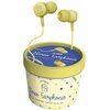 Słuchawki dokanałowe SBS Ice Cream Żółty
