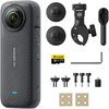 Kamera sportowa INSTA360 X4 MOTORCYCLE BUNDLE, filmy 360° w rozdzielczości 8K/30 FPS, Wi-Fi, Bluetooth